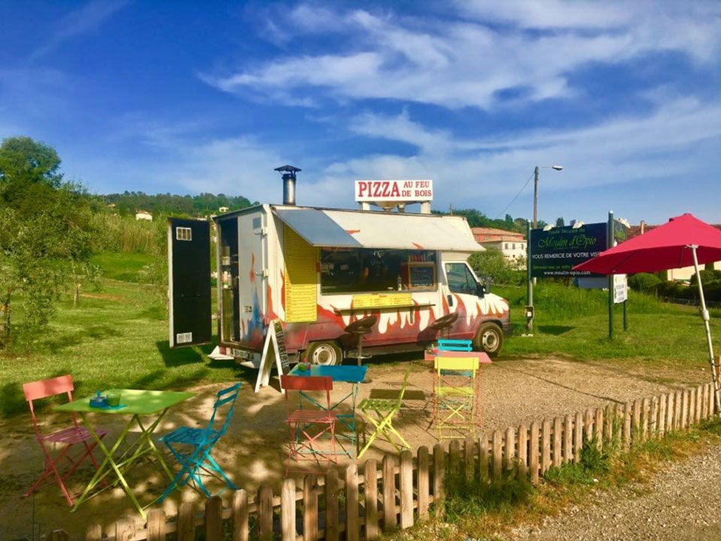 Camion Pizza La Flam à Opio (06650)